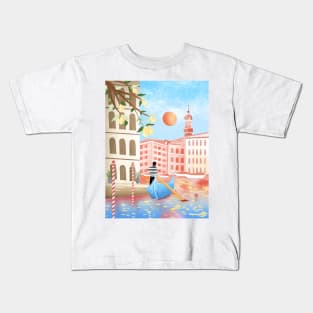 Venice Italy Kids T-Shirt